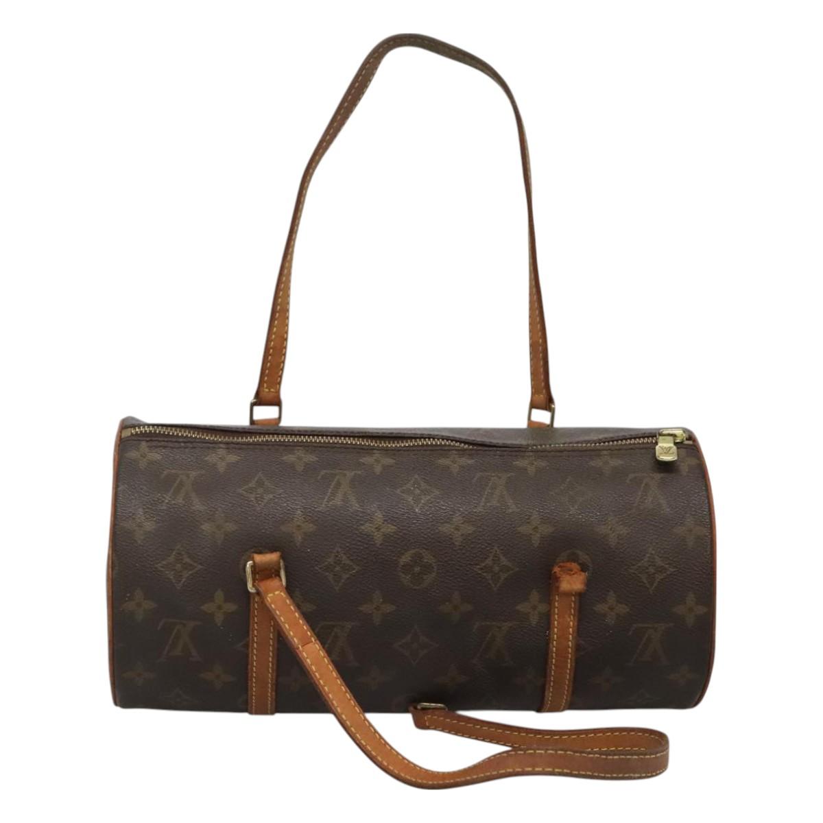 LOUIS VUITTON Monogram Papillon 30 Hand Bag M51385 LV Auth 128988