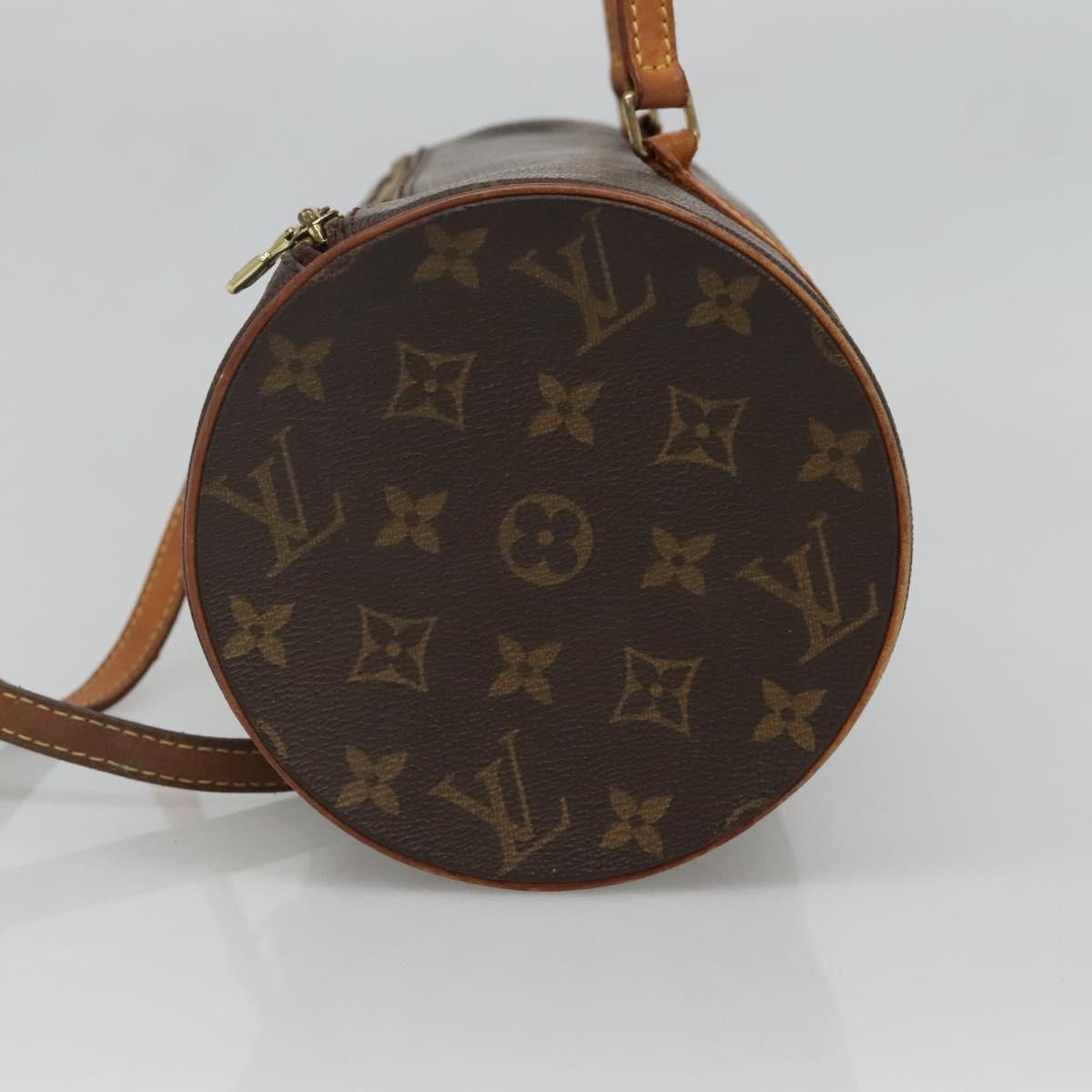 LOUIS VUITTON Monogram Papillon 30 Hand Bag M51385 LV Auth 128988