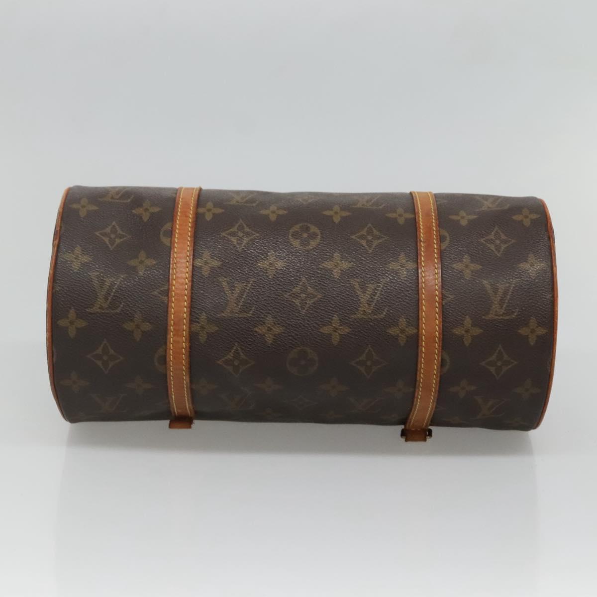 LOUIS VUITTON Monogram Papillon 30 Hand Bag M51385 LV Auth 128988
