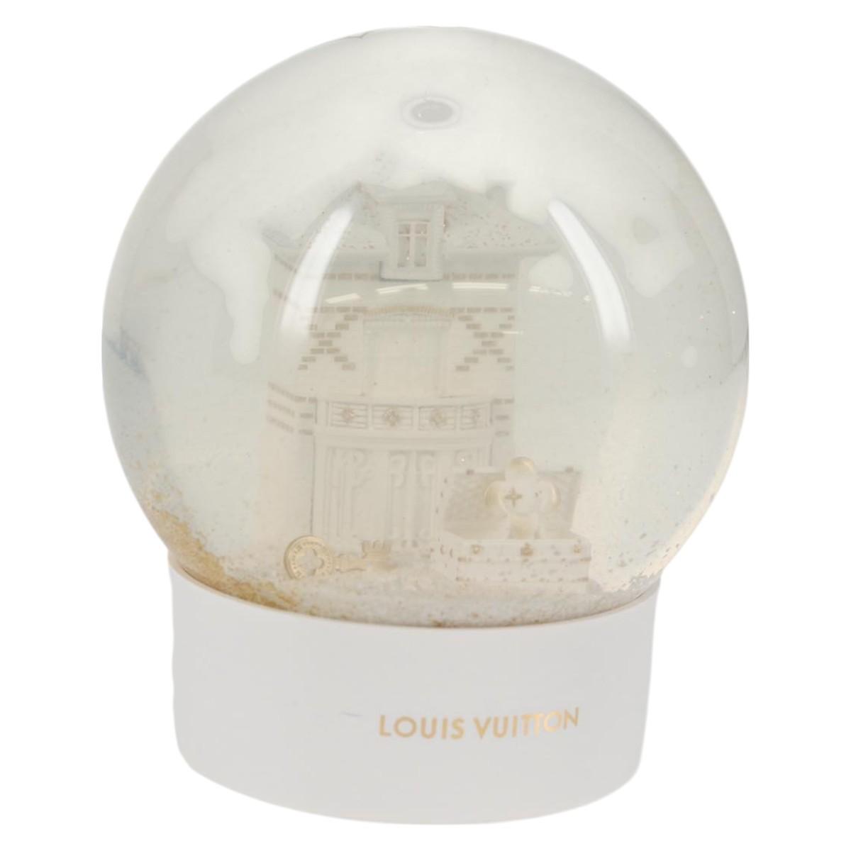 LOUIS VUITTON Vivienne Snow Globe VIP Only Clear White LV Auth 129009SAM