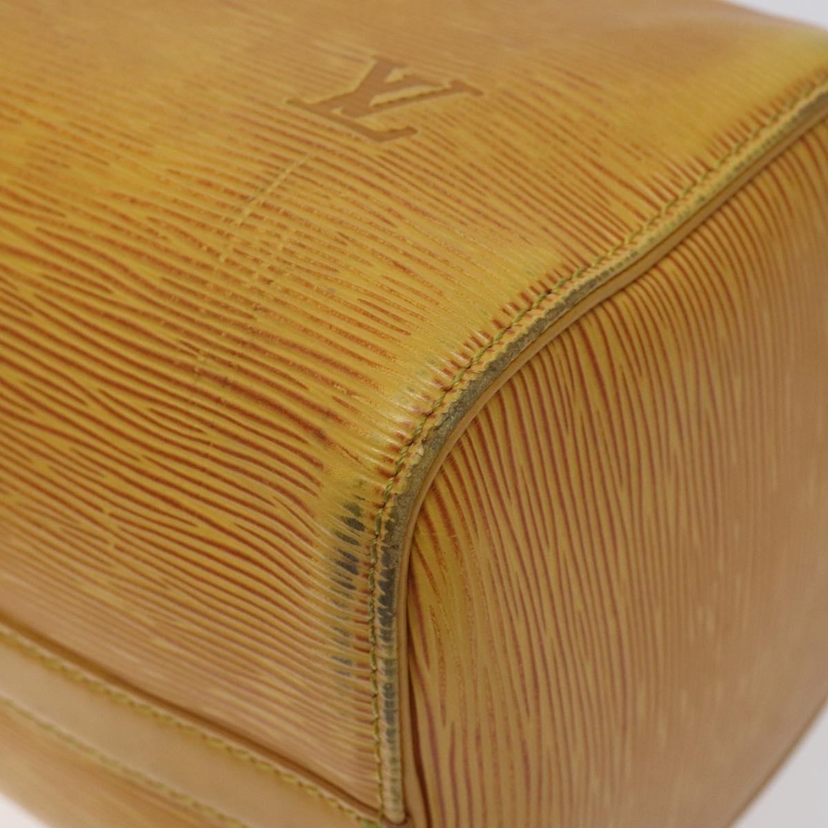 LOUIS VUITTON Epi Speedy 25 Hand Bag Tassili Yellow M43019 LV Auth 129045