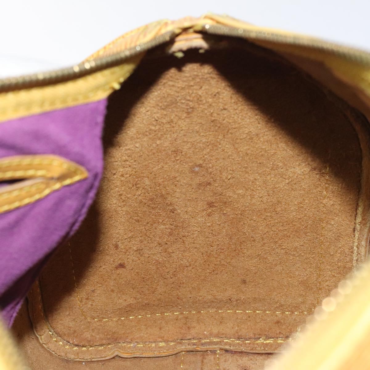 LOUIS VUITTON Epi Speedy 25 Hand Bag Tassili Yellow M43019 LV Auth 129045