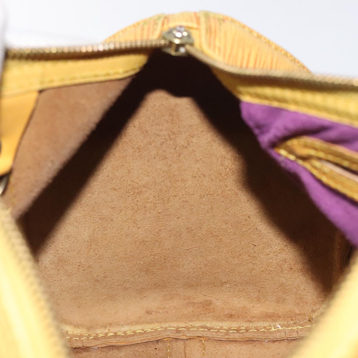 LOUIS VUITTON Epi Speedy 25 Hand Bag Tassili Yellow M43019 LV Auth 129045