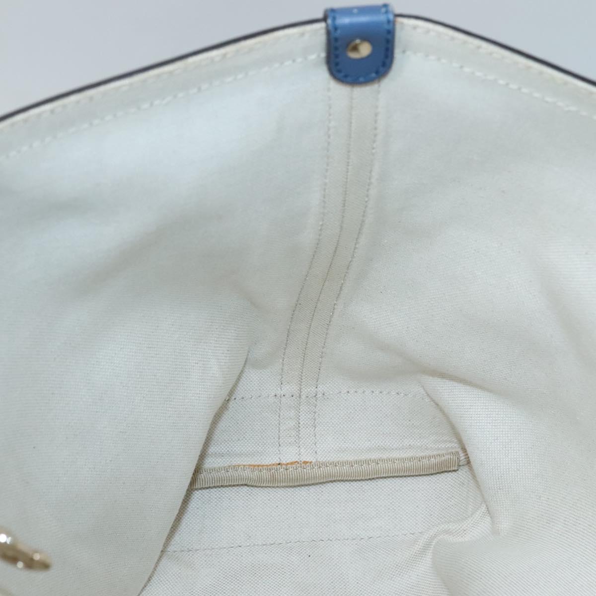 GUCCI GG Canvas Tote Bag Beige Gold 247209 Auth 129064