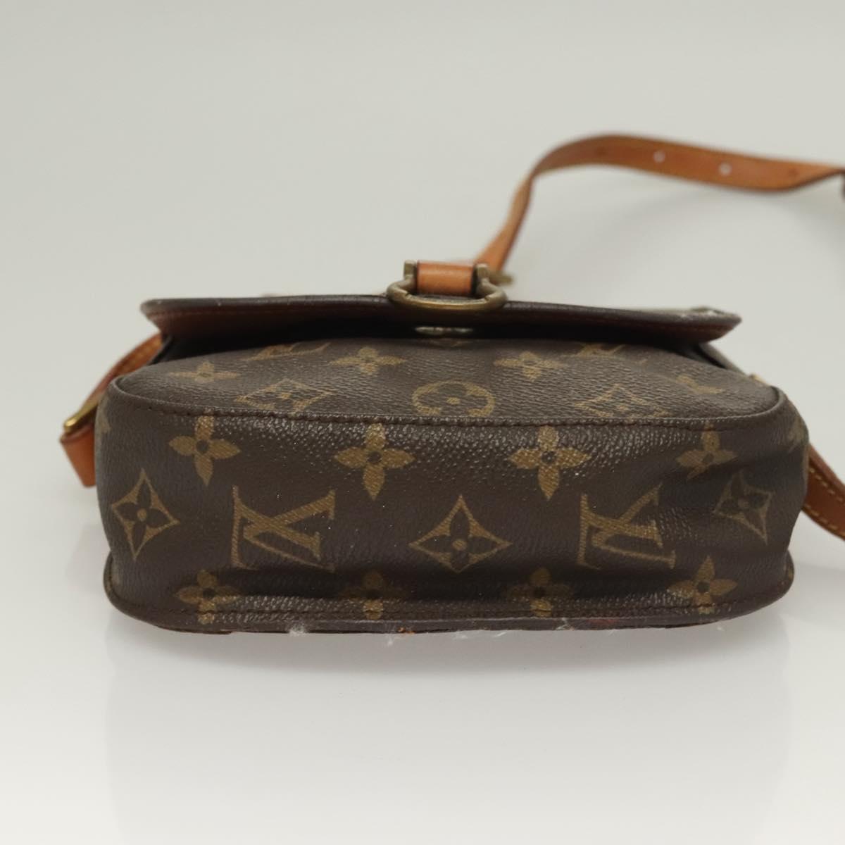 LOUIS VUITTON Monogram Saint Cloud PM Shoulder Bag M51244 LV Auth 129076