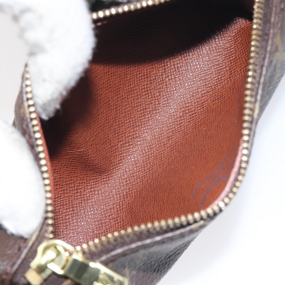 LOUIS VUITTON Monogram Papillon Pouch LV Auth 129077