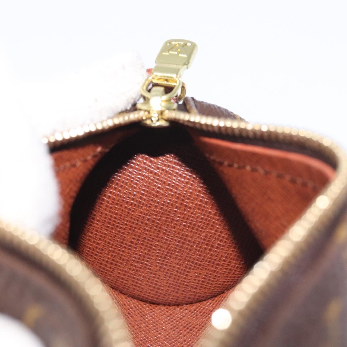 LOUIS VUITTON Monogram Papillon Pouch LV Auth 129077