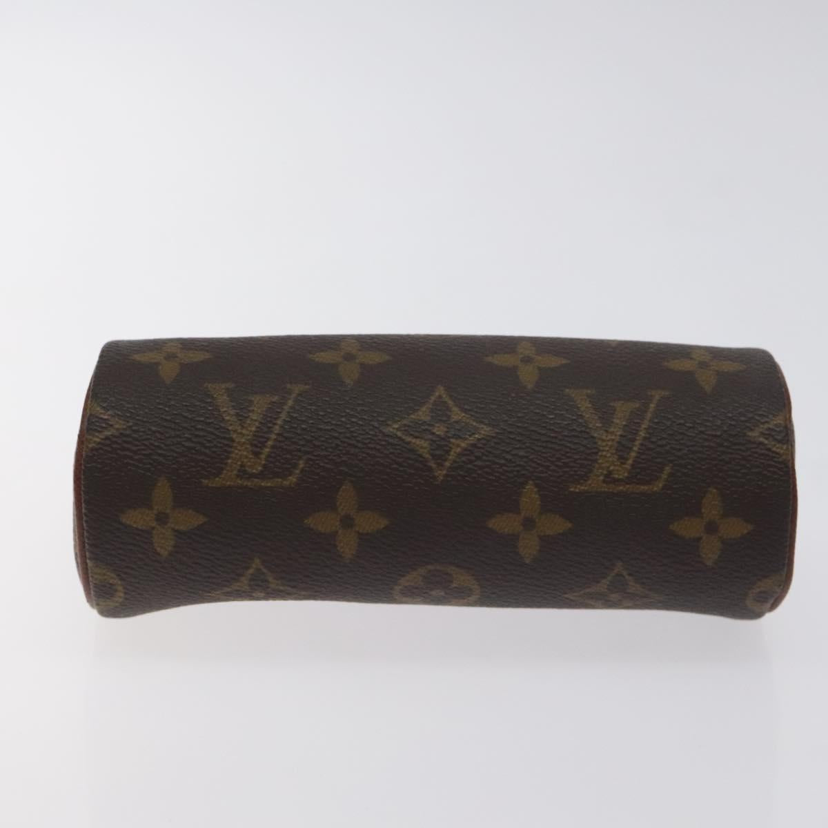 LOUIS VUITTON Monogram Papillon Pouch LV Auth 129077