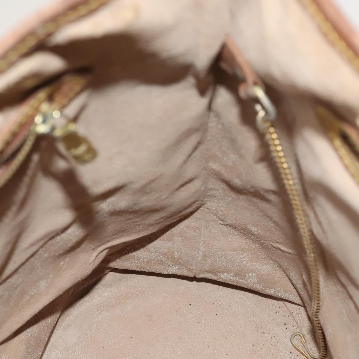 LOUIS VUITTON Monogram Bucket GM Shoulder Bag M42236 LV Auth 129087