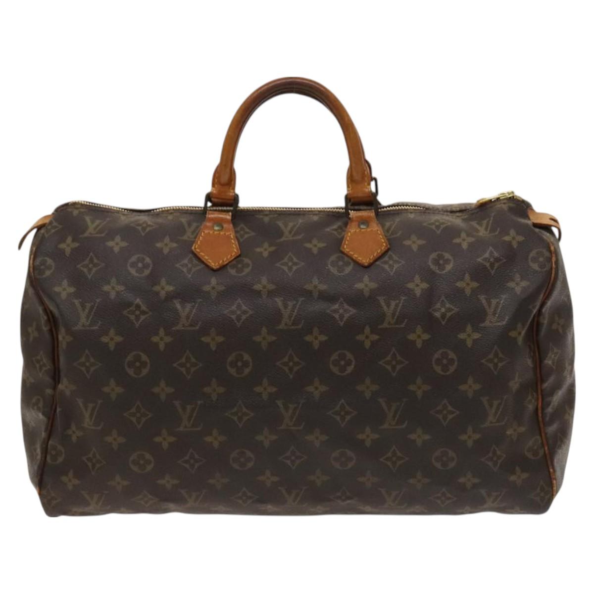 LOUIS VUITTON Monogram Speedy 40 Hand Bag M41522 LV Auth 129091