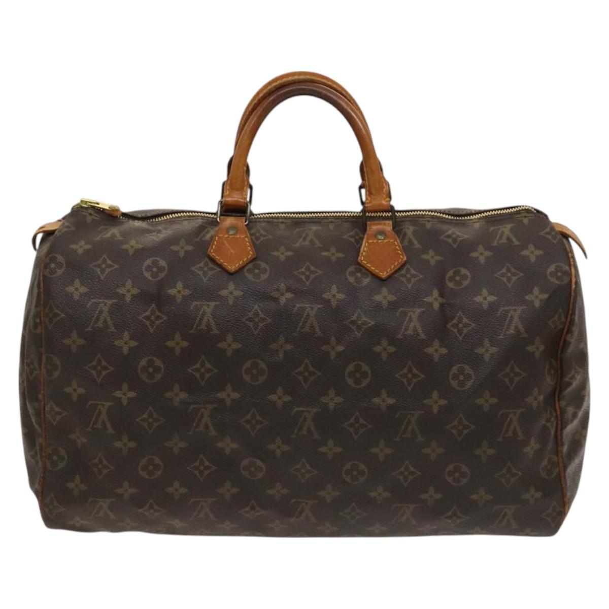 LOUIS VUITTON Monogram Speedy 40 Hand Bag M41522 LV Auth 129091