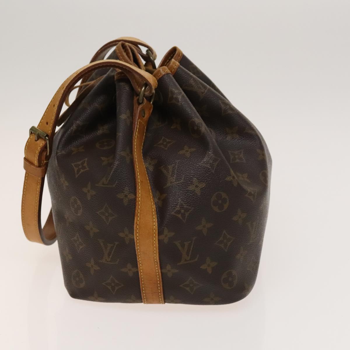 LOUIS VUITTON Monogram Petit Noe Shoulder Bag M42226 LV Auth 129095