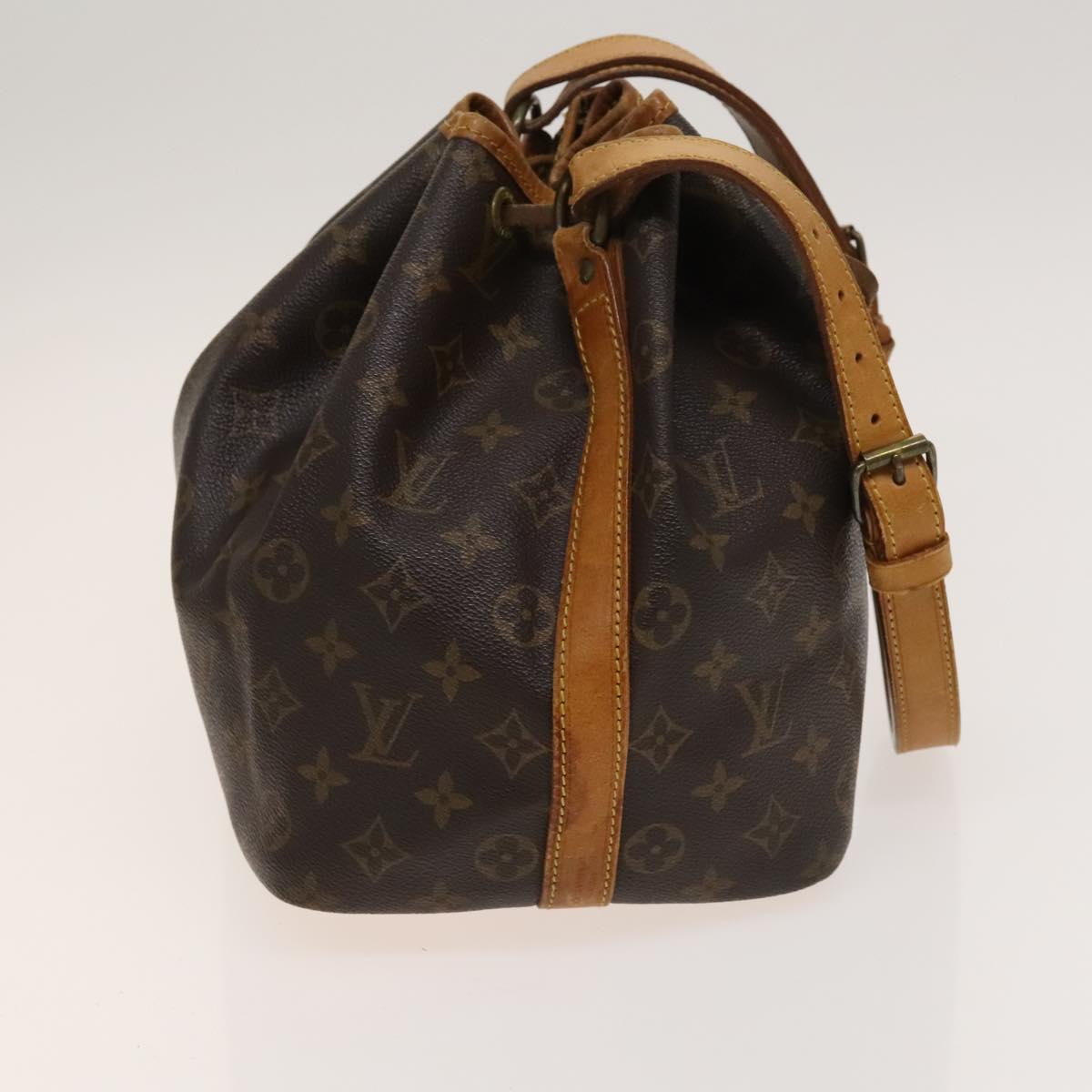 LOUIS VUITTON Monogram Petit Noe Shoulder Bag M42226 LV Auth 129095