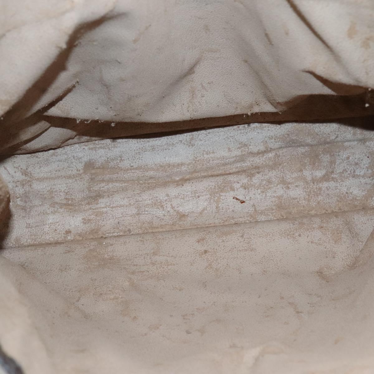 LOUIS VUITTON Monogram Sac Plat Hand Bag M51140 LV Auth 129096