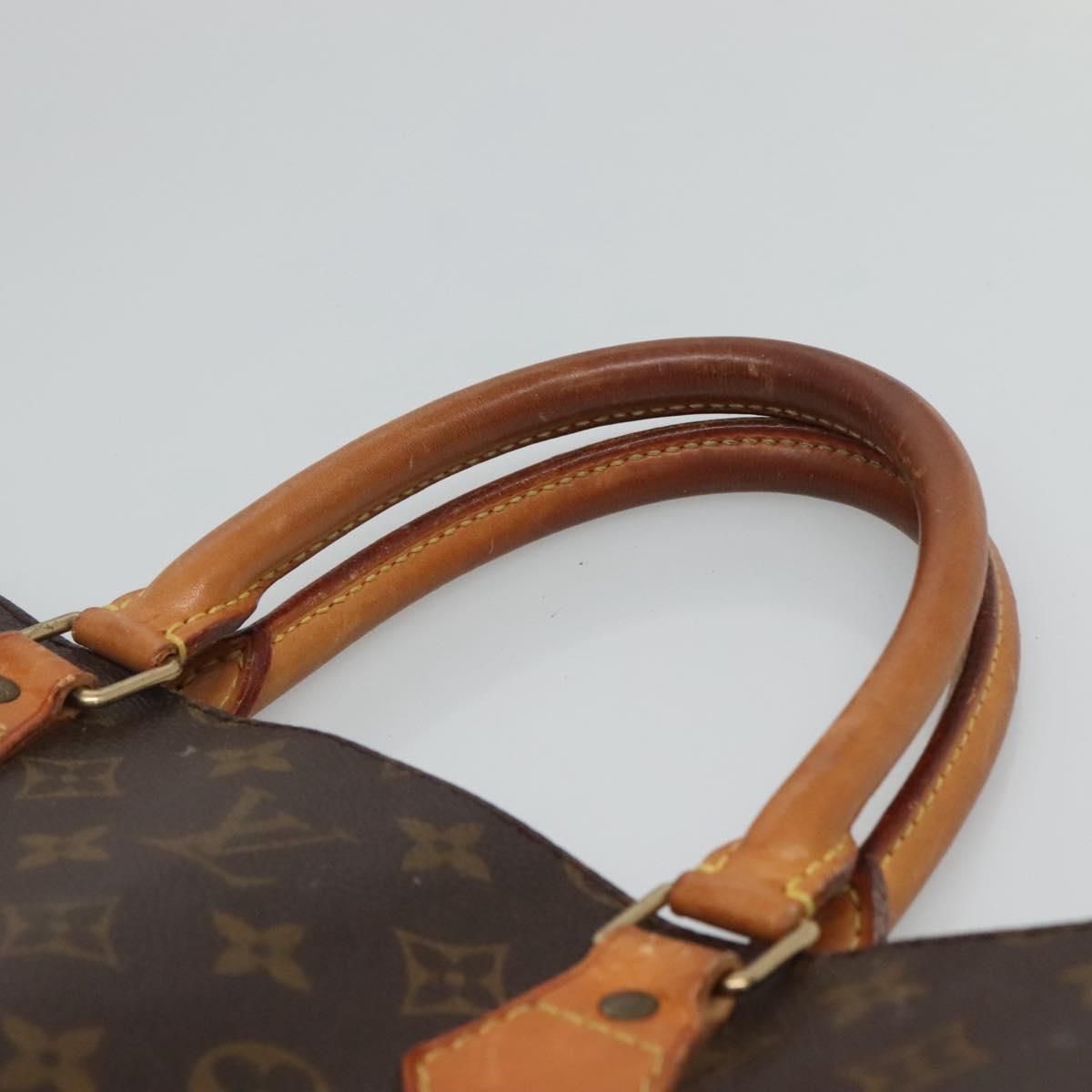 LOUIS VUITTON Monogram Sac Plat Hand Bag M51140 LV Auth 129096