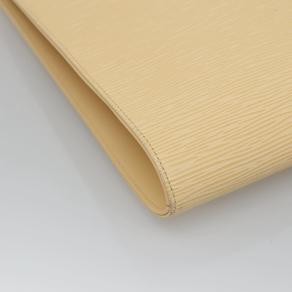 LOUIS VUITTON Epi Saint Tropez Shoulder Bag Cream M5246A LV Auth 129133