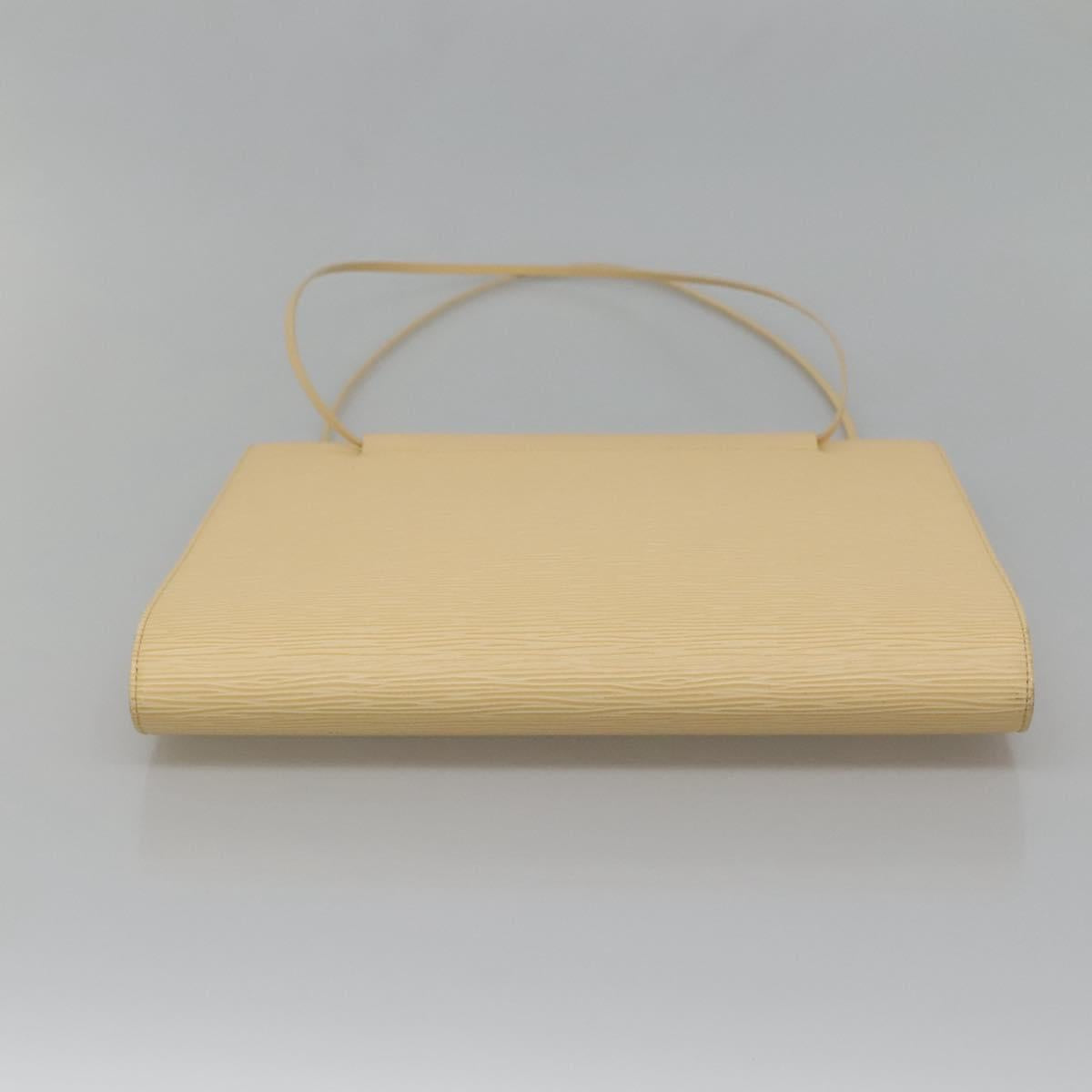 LOUIS VUITTON Epi Saint Tropez Shoulder Bag Cream M5246A LV Auth 129133
