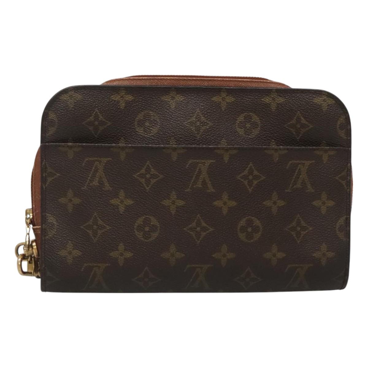 LOUIS VUITTON Monogram Orsay Clutch Bag M51790 LV Auth 129184