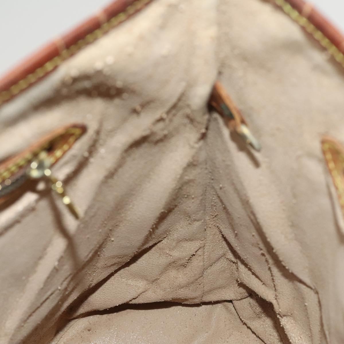 LOUIS VUITTON Monogram Bucket GM Shoulder Bag M42236 LV Auth 129218