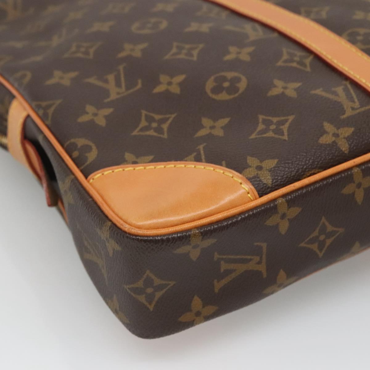 LOUIS VUITTON Monogram Porte Documents Voyage Business Bag M52005 Auth 129219
