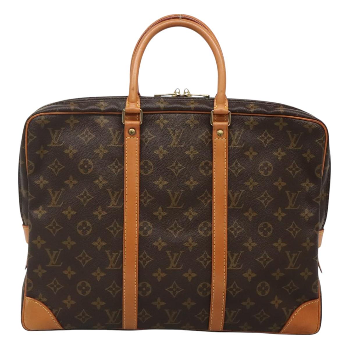 LOUIS VUITTON Monogram Porte Documents Voyage Business Bag M52005 Auth 129219