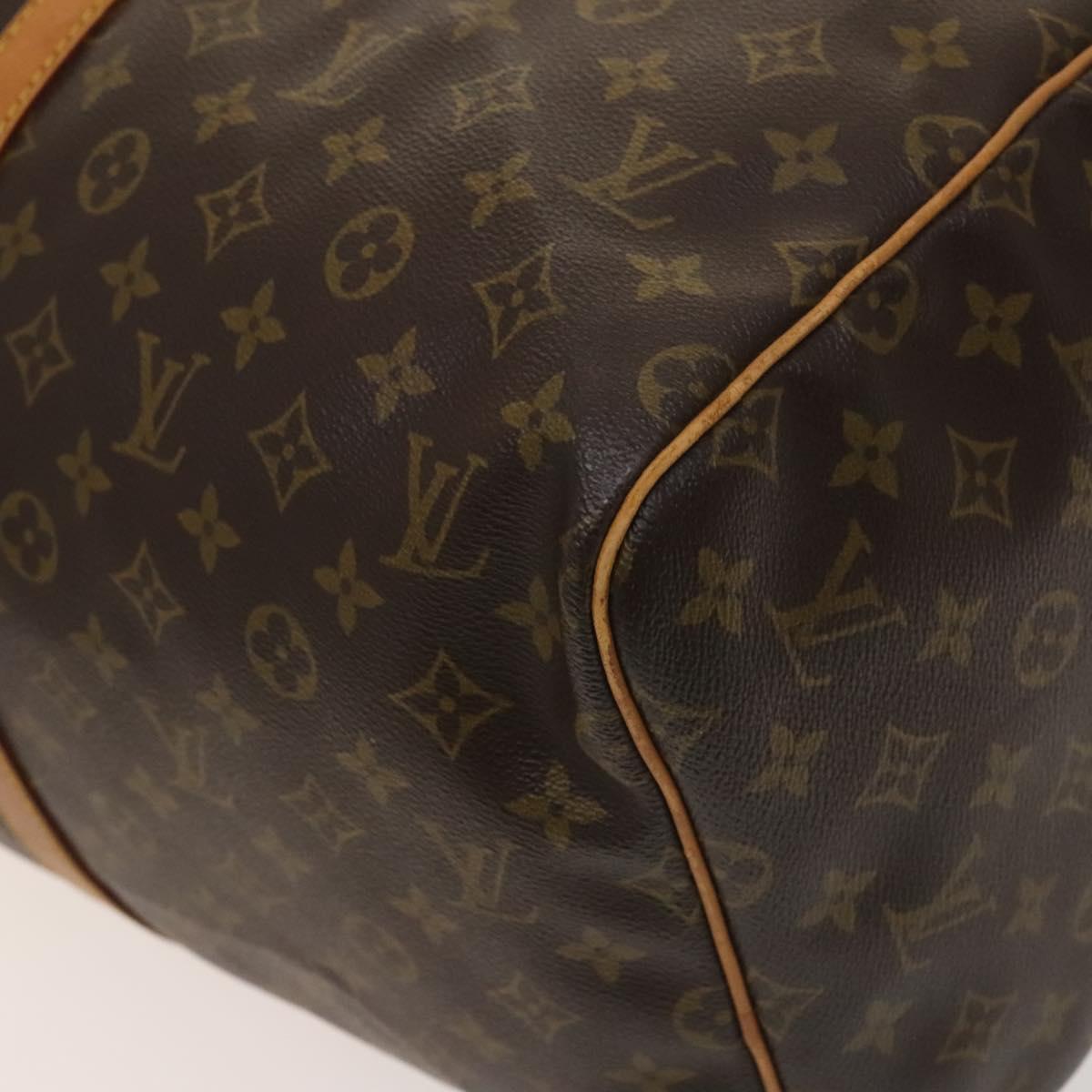 LOUIS VUITTON Monogram Keepall 55 Boston Bag M41424 LV Auth 129265