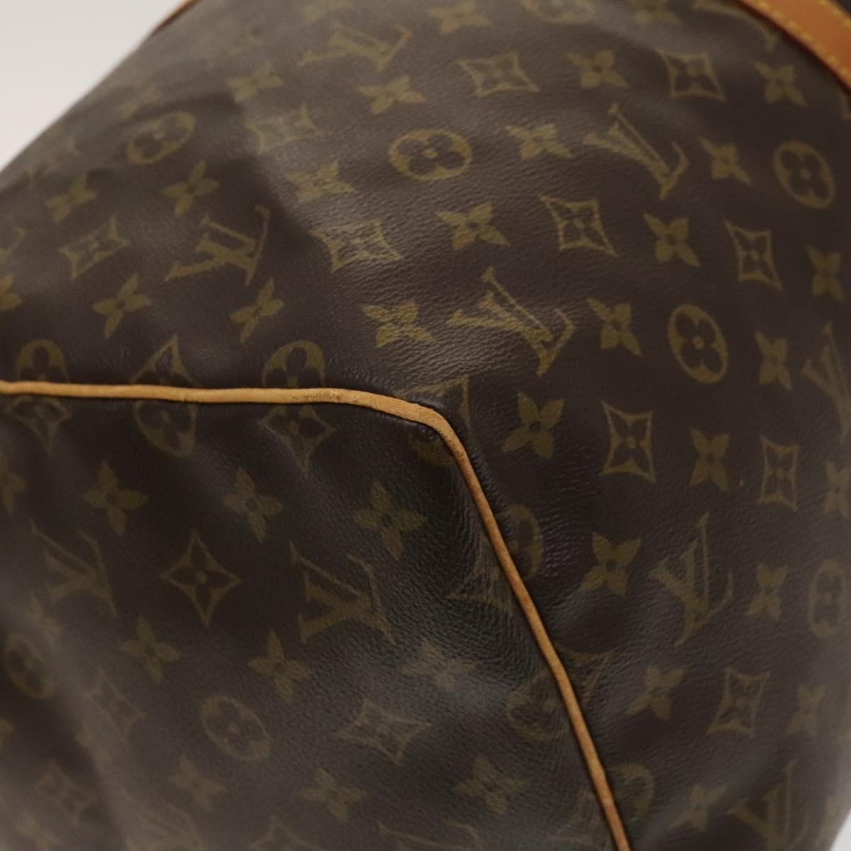 LOUIS VUITTON Monogram Keepall 55 Boston Bag M41424 LV Auth 129265