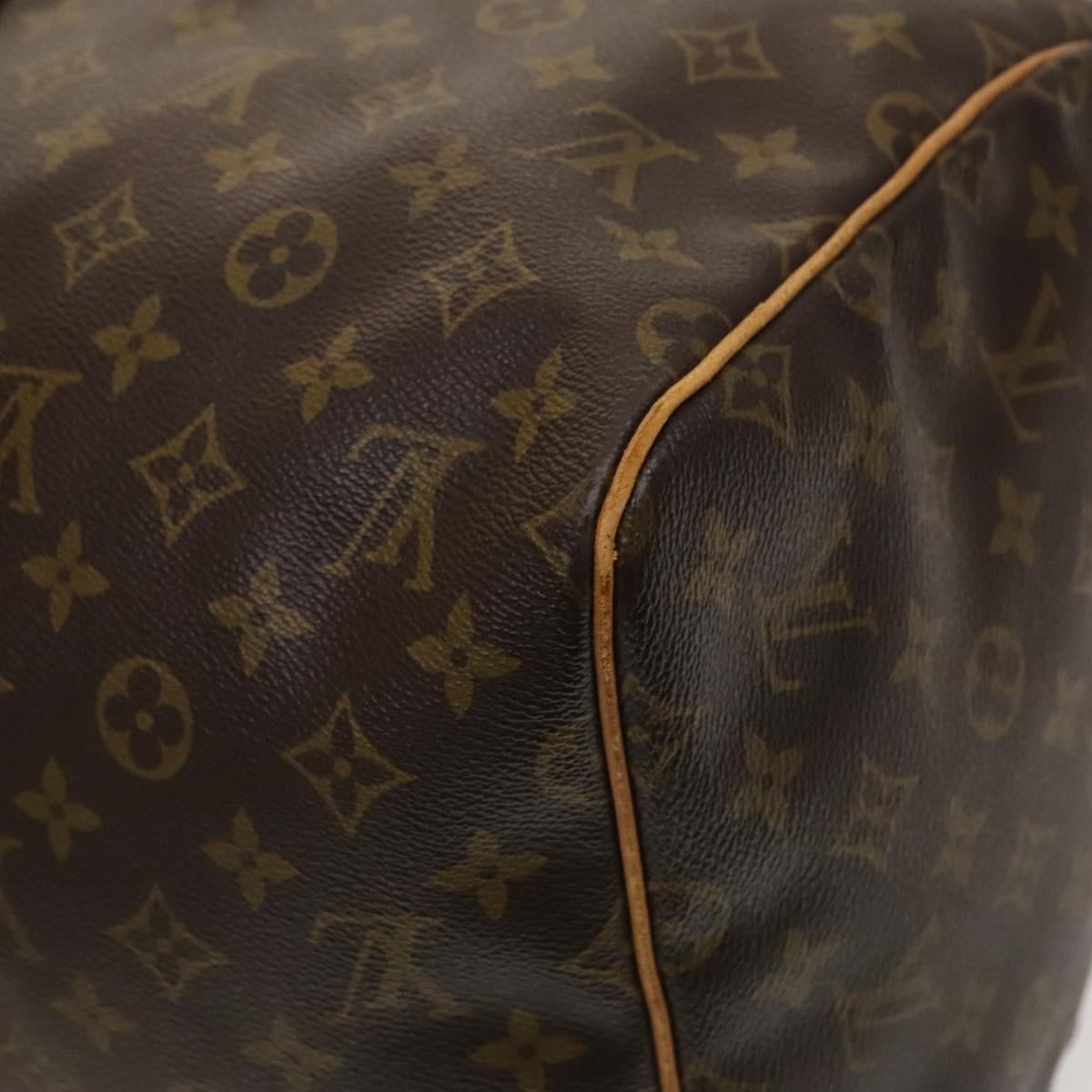 LOUIS VUITTON Monogram Keepall 55 Boston Bag M41424 LV Auth 129265