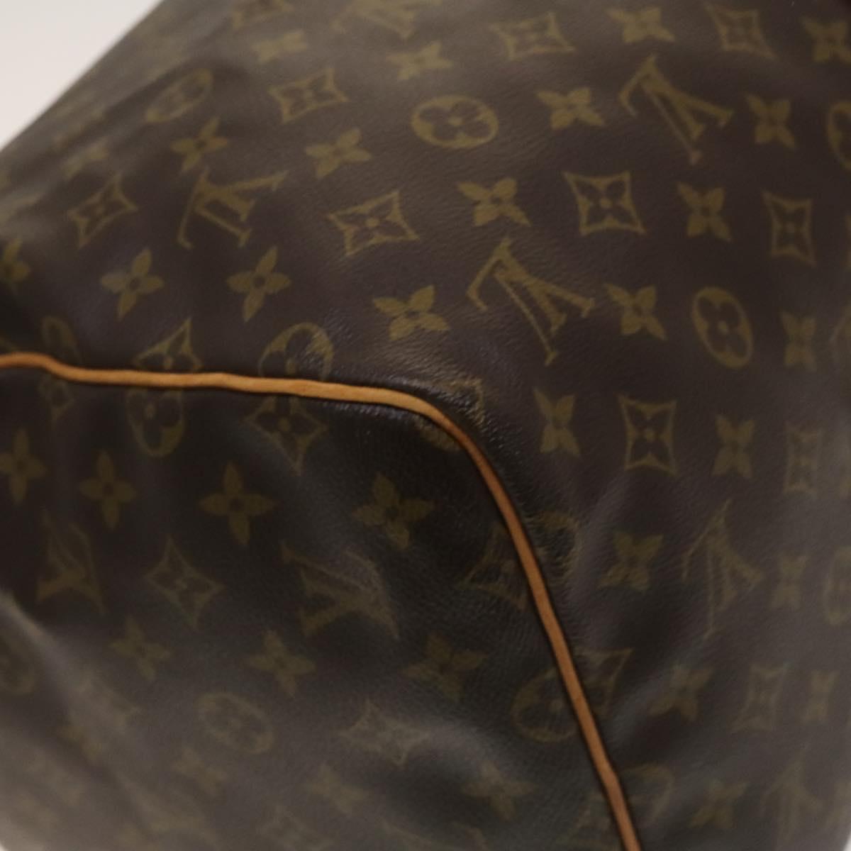 LOUIS VUITTON Monogram Keepall 55 Boston Bag M41424 LV Auth 129265