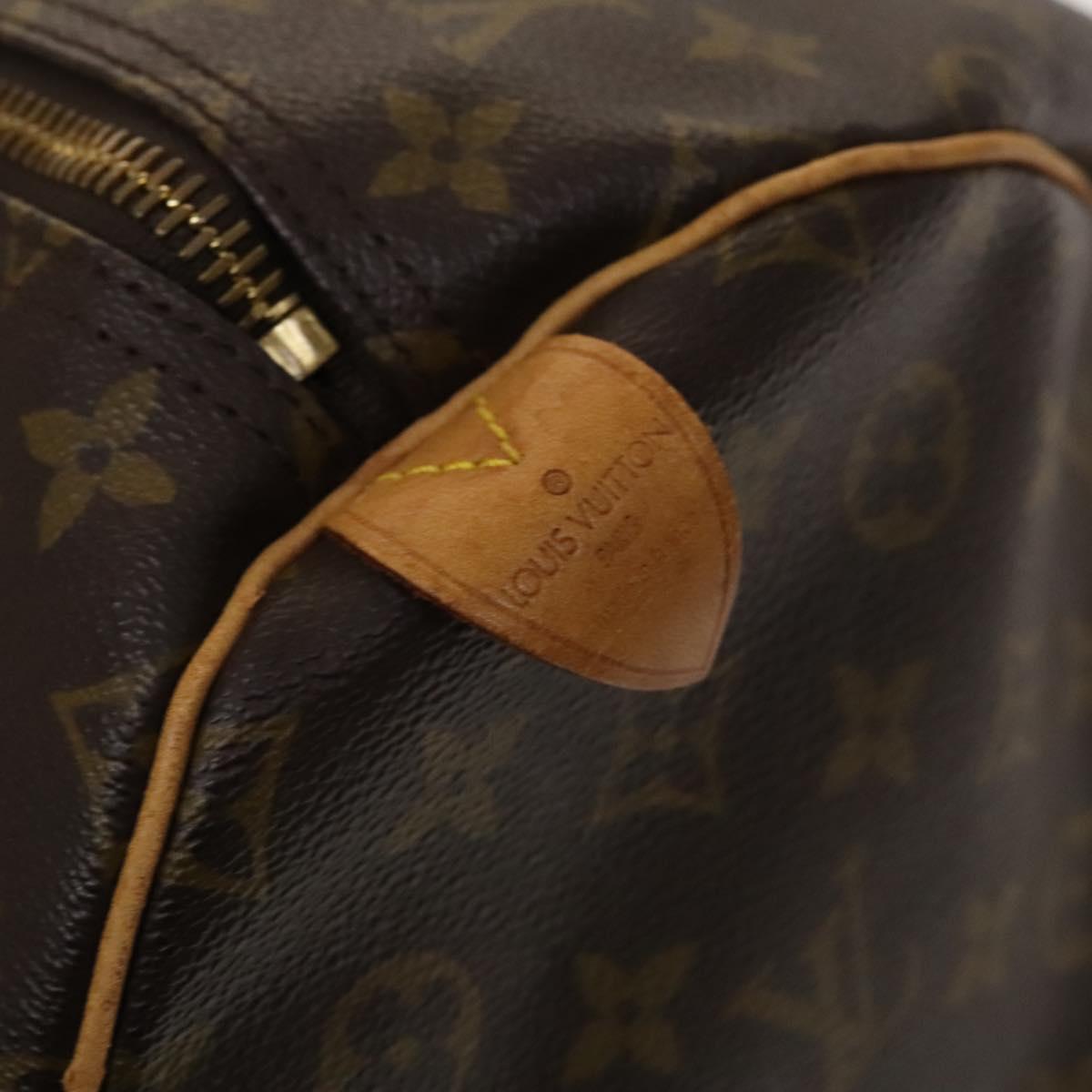 LOUIS VUITTON Monogram Keepall 55 Boston Bag M41424 LV Auth 129265