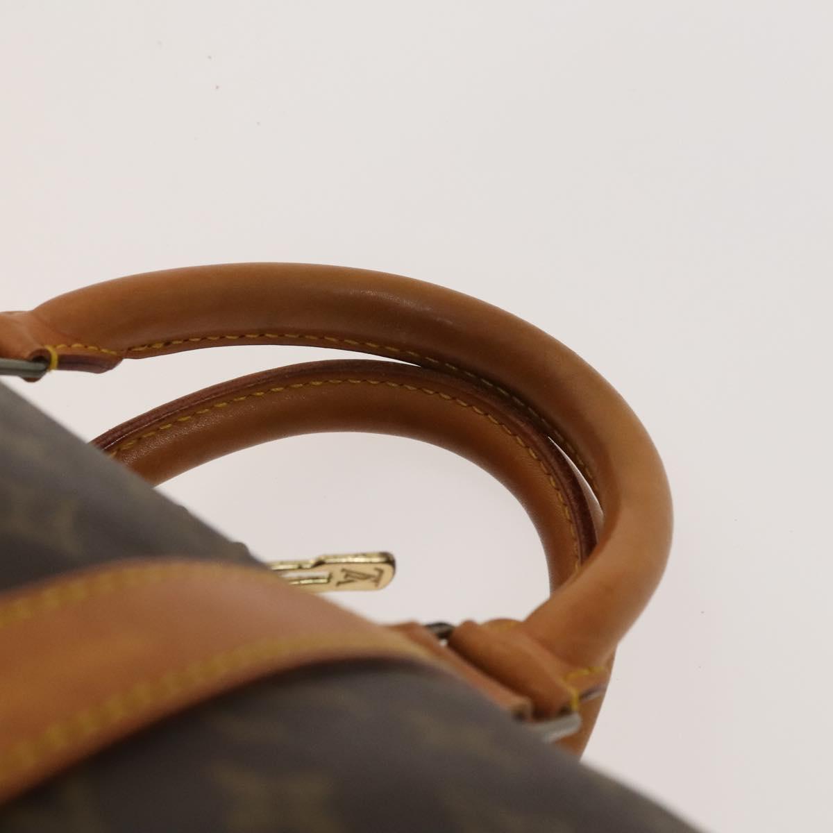 LOUIS VUITTON Monogram Keepall 55 Boston Bag M41424 LV Auth 129265