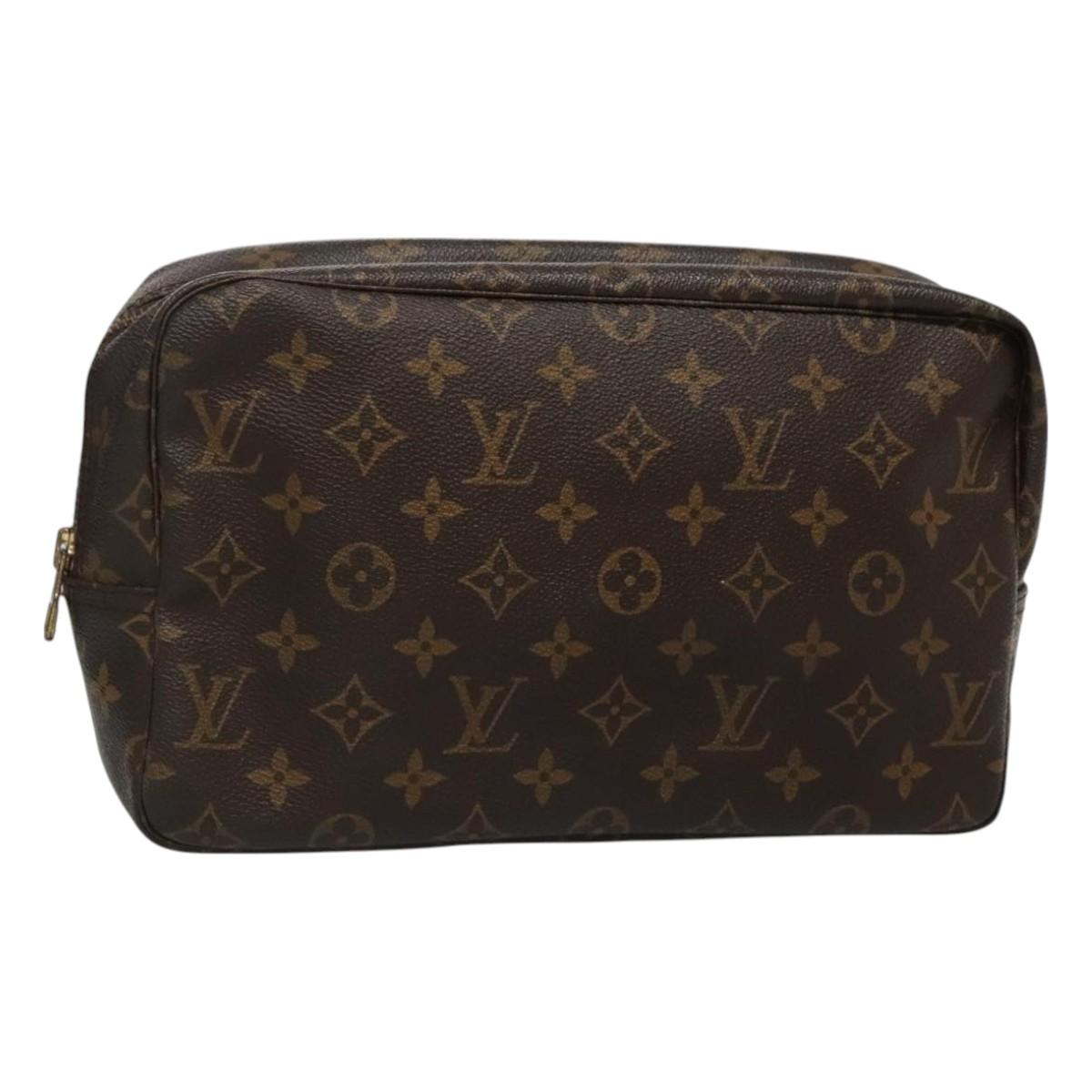 LOUIS VUITTON Monogram Trousse Toilette 28 Clutch Bag M47522 LV Auth 129280