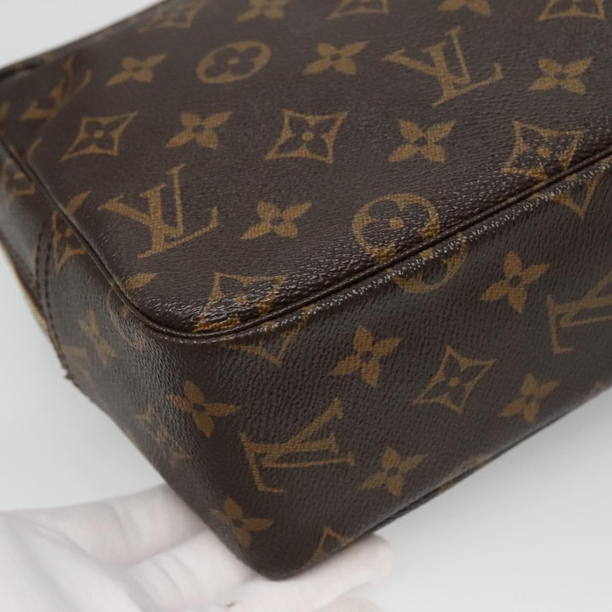 LOUIS VUITTON Monogram Trousse Toilette 28 Clutch Bag M47522 LV Auth 129280