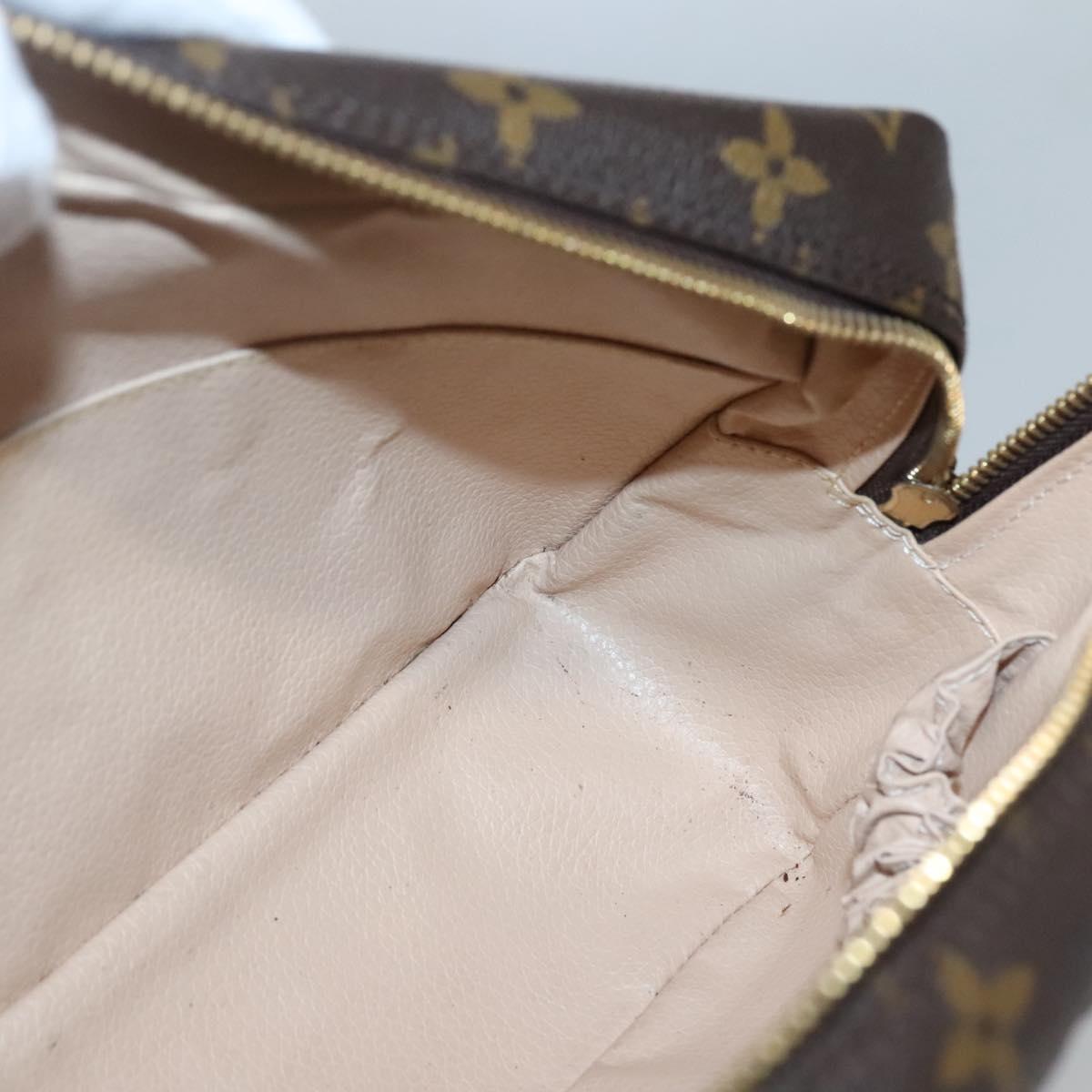LOUIS VUITTON Monogram Trousse Toilette 28 Clutch Bag M47522 LV Auth 129280