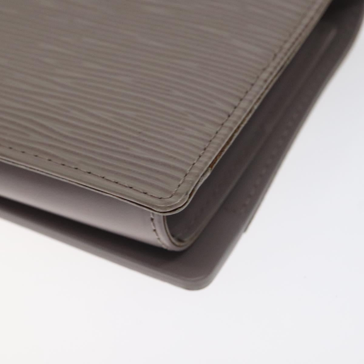 LOUIS VUITTON Epi Honfleur Clutch Bag Lilac M5273B LV Auth 129284