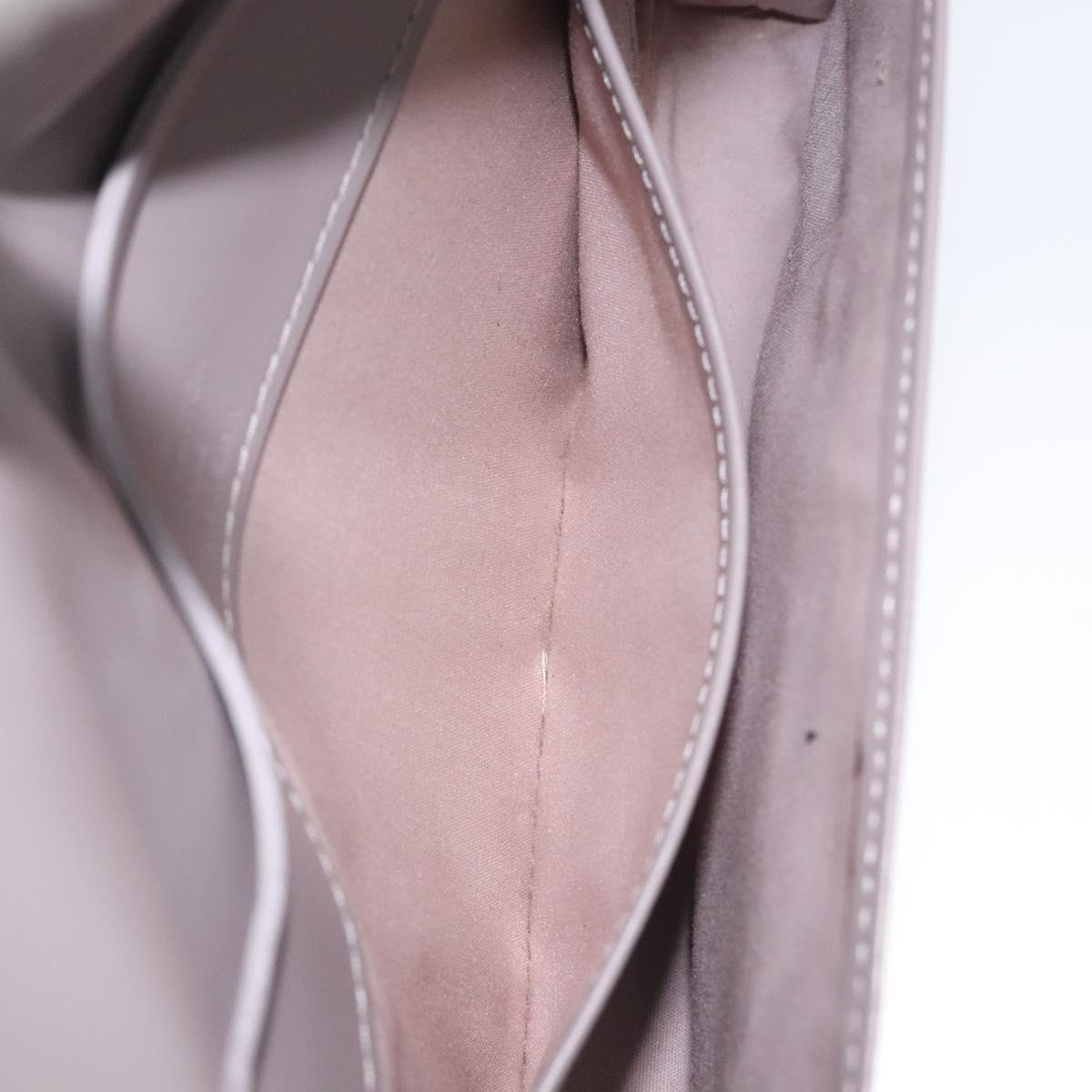 LOUIS VUITTON Epi Honfleur Clutch Bag Lilac M5273B LV Auth 129284