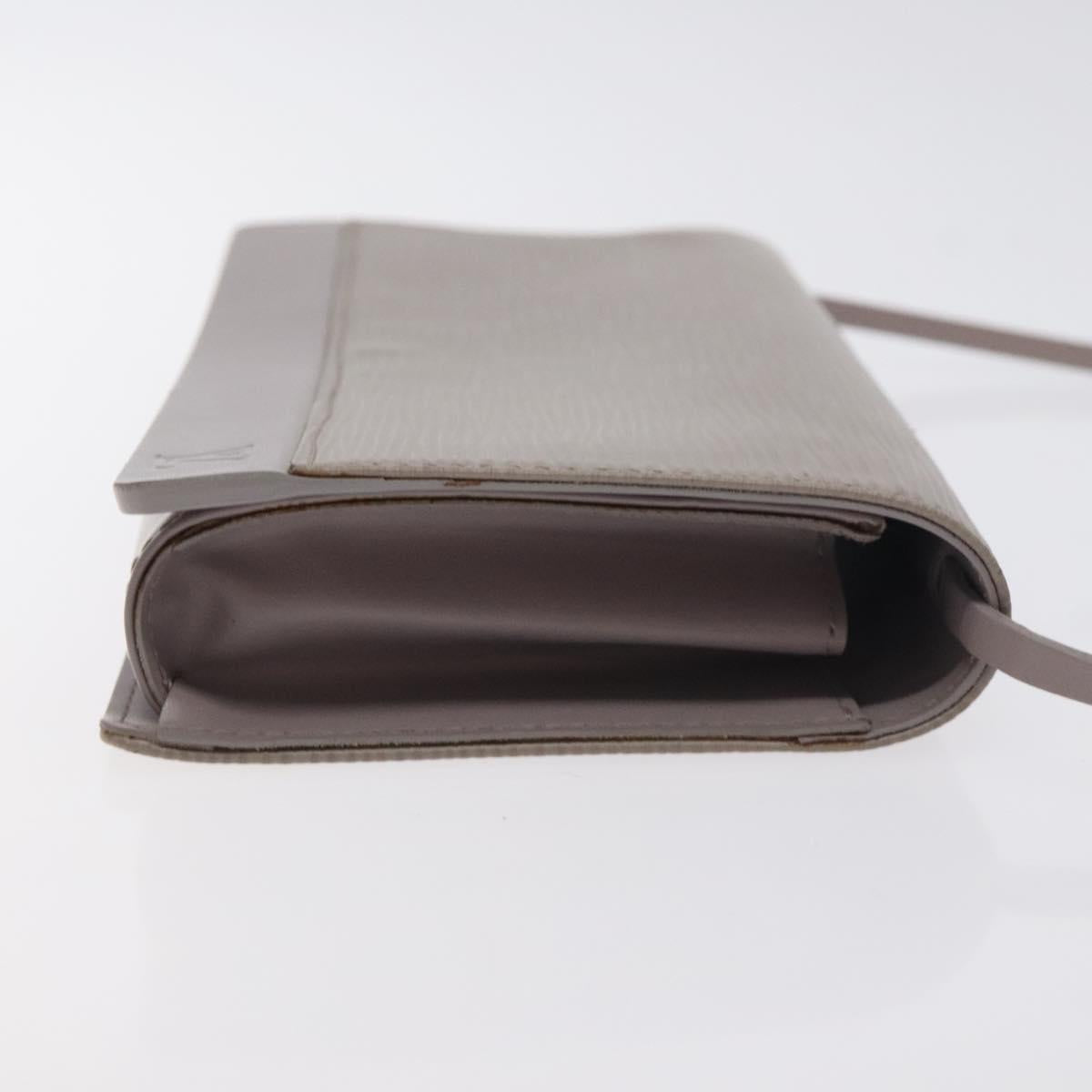 LOUIS VUITTON Epi Honfleur Clutch Bag Lilac M5273B LV Auth 129284