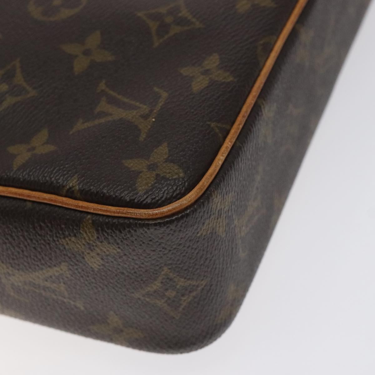 LOUIS VUITTON Monogram Compiegne 23 Clutch Bag M51847 LV Auth 129286