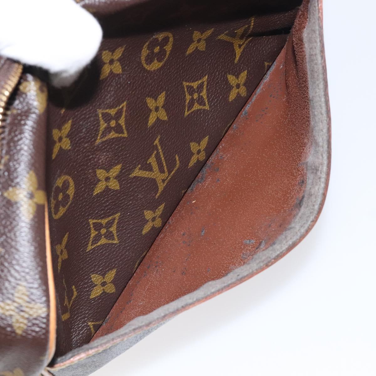 LOUIS VUITTON Monogram Compiegne 23 Clutch Bag M51847 LV Auth 129286