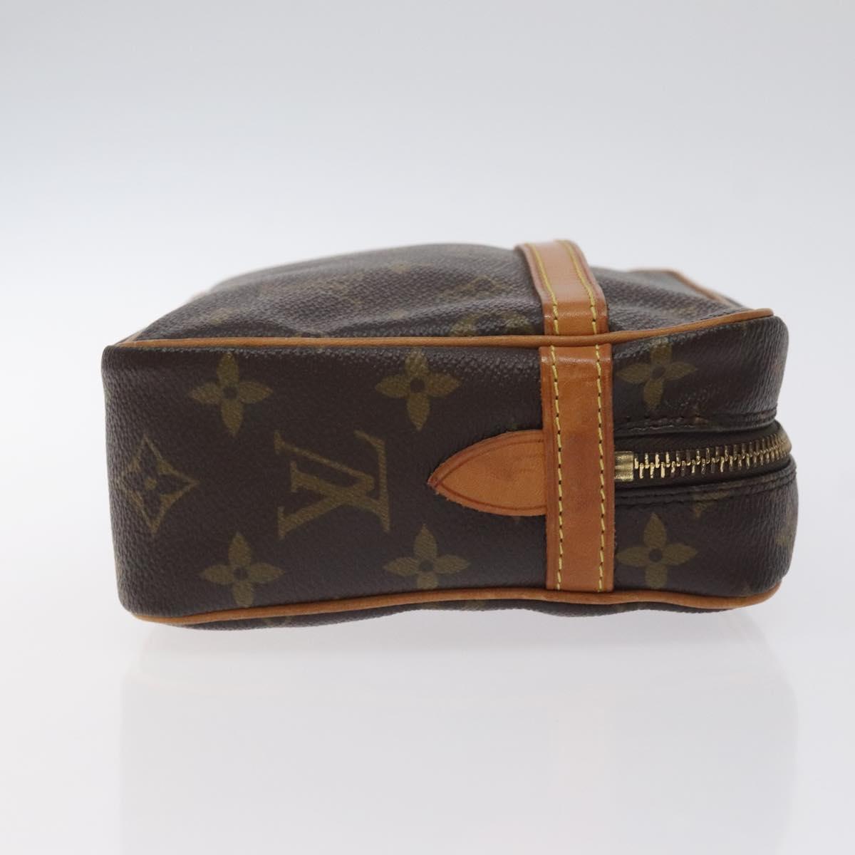 LOUIS VUITTON Monogram Compiegne 23 Clutch Bag M51847 LV Auth 129286