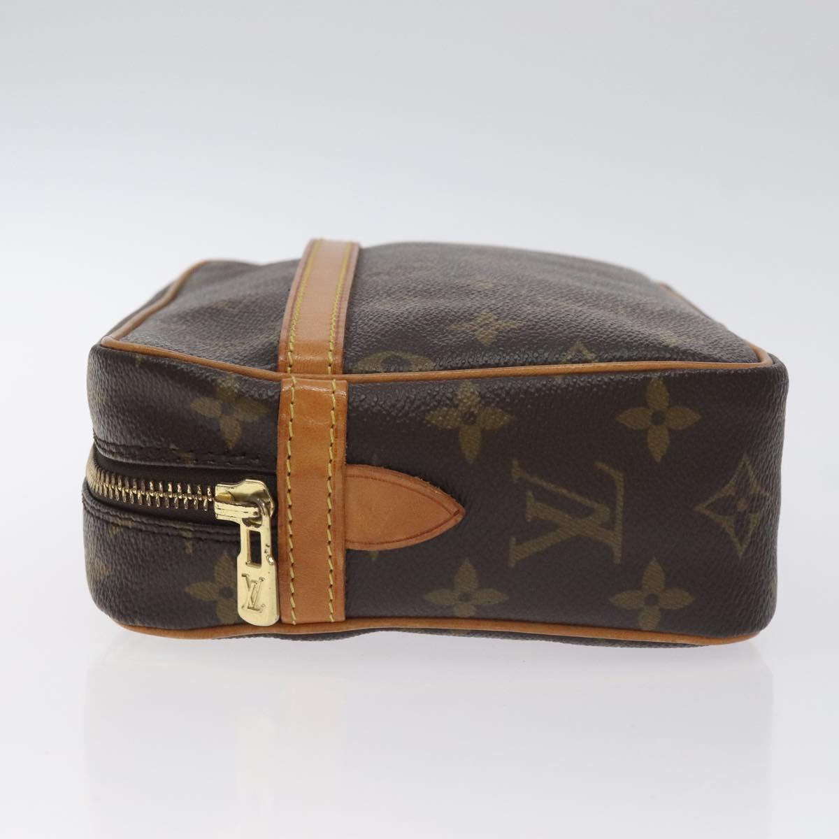 LOUIS VUITTON Monogram Compiegne 23 Clutch Bag M51847 LV Auth 129286