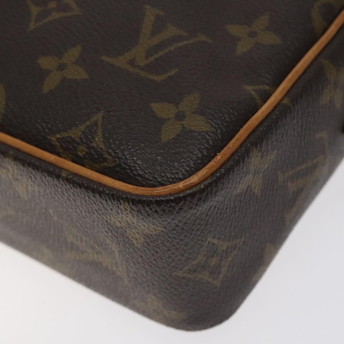 LOUIS VUITTON Monogram Compiegne 23 Clutch Bag M51847 LV Auth 129286