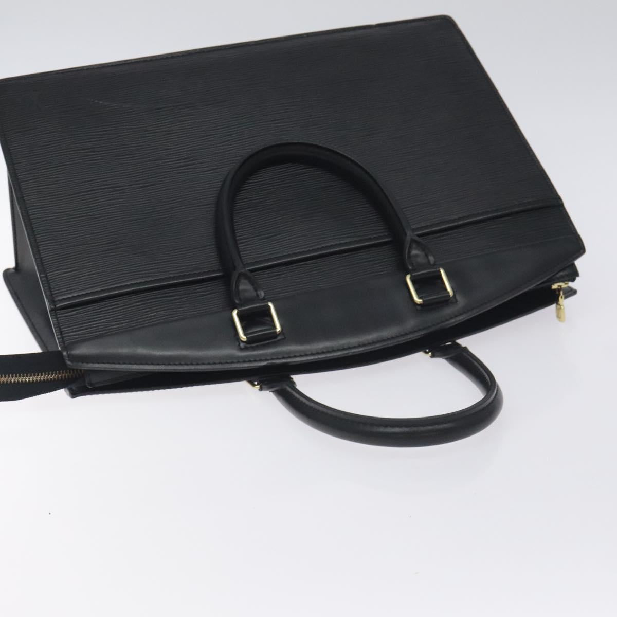 LOUIS VUITTON Epi Riviera Hand Bag Noir Black M48182 LV Auth 129304