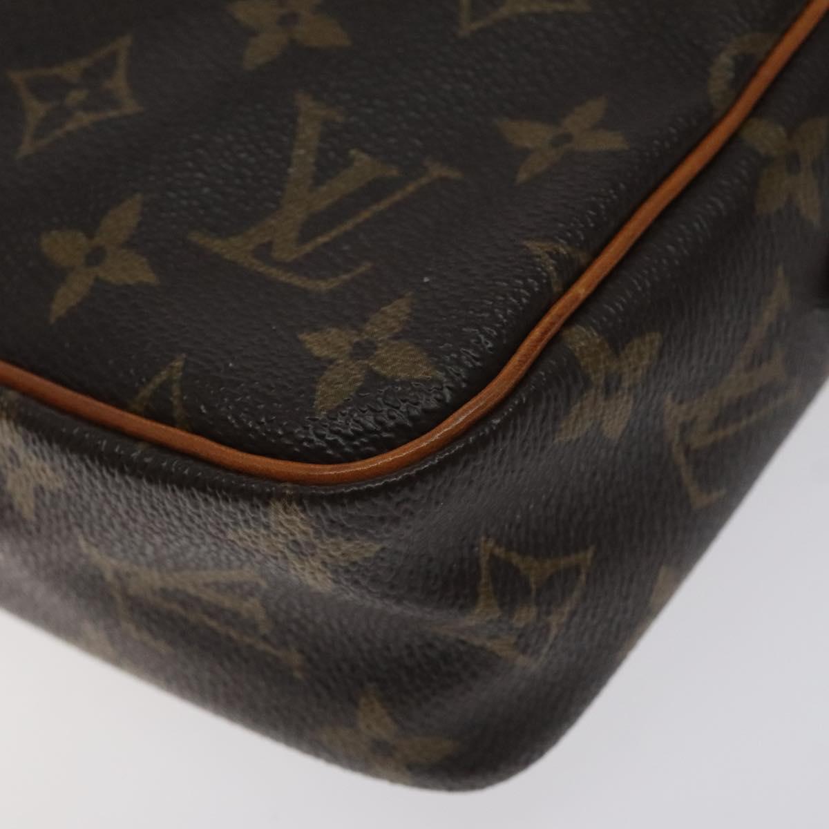 LOUIS VUITTON Monogram Compiegne 23 Clutch Bag M51847 LV Auth 129305