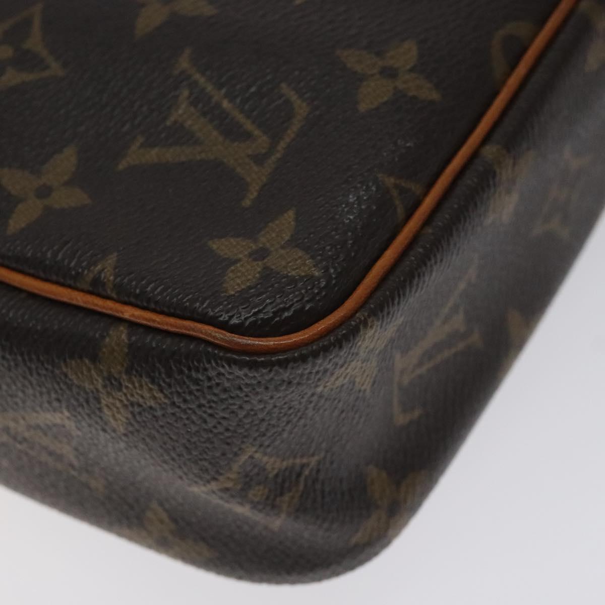 LOUIS VUITTON Monogram Compiegne 23 Clutch Bag M51847 LV Auth 129305