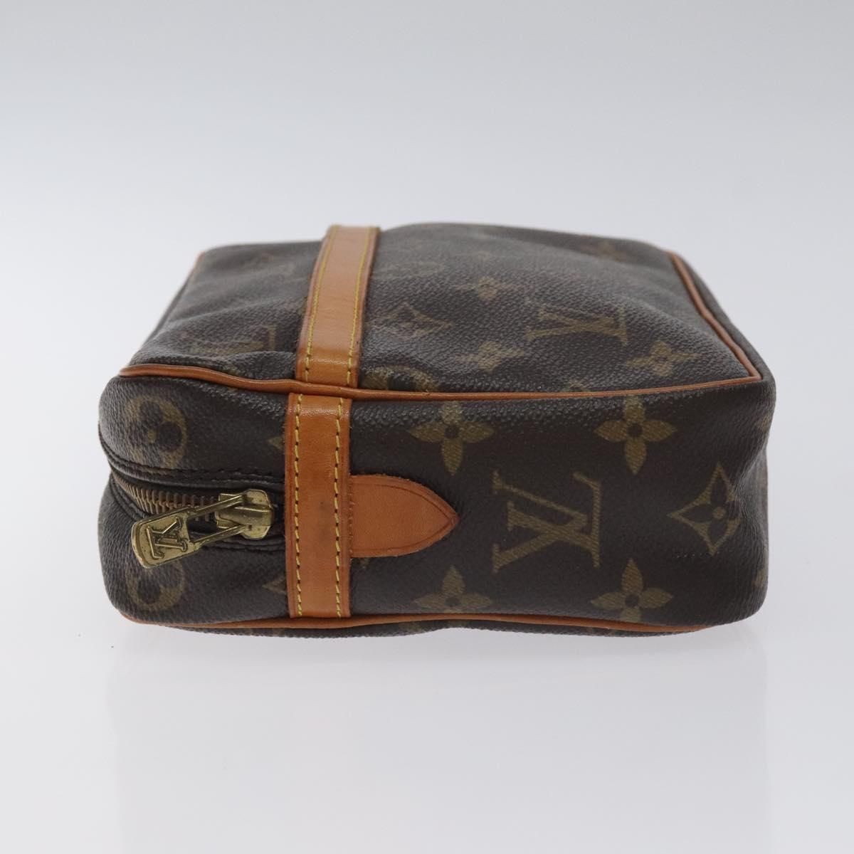 LOUIS VUITTON Monogram Compiegne 23 Clutch Bag M51847 LV Auth 129305