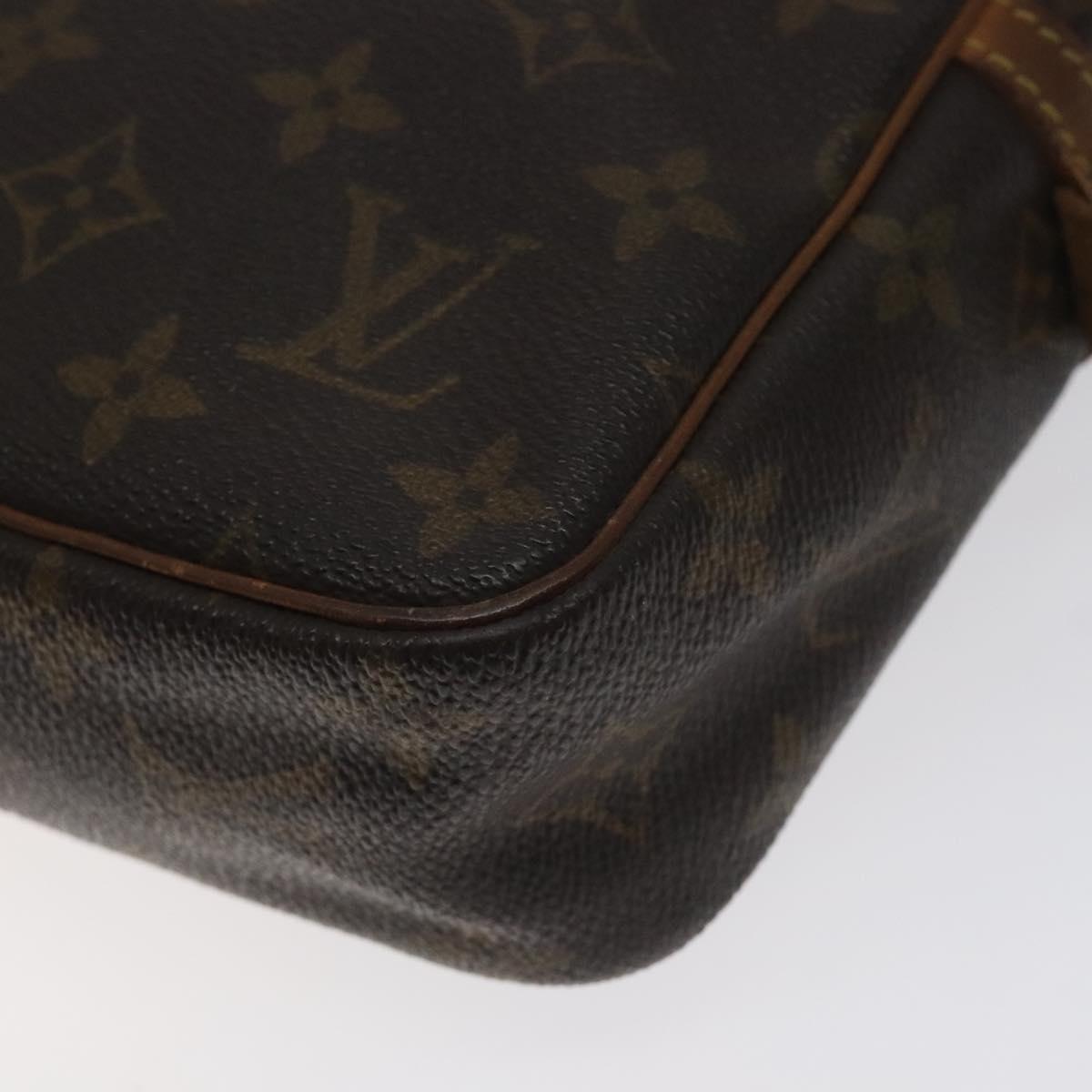 LOUIS VUITTON Monogram Compiegne 23 Clutch Bag M51847 LV Auth 129306