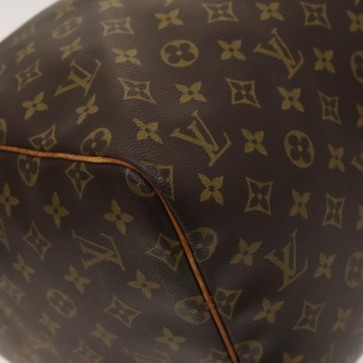 LOUIS VUITTON Monogram Keepall 55 Boston Bag M41424 LV Auth 129308
