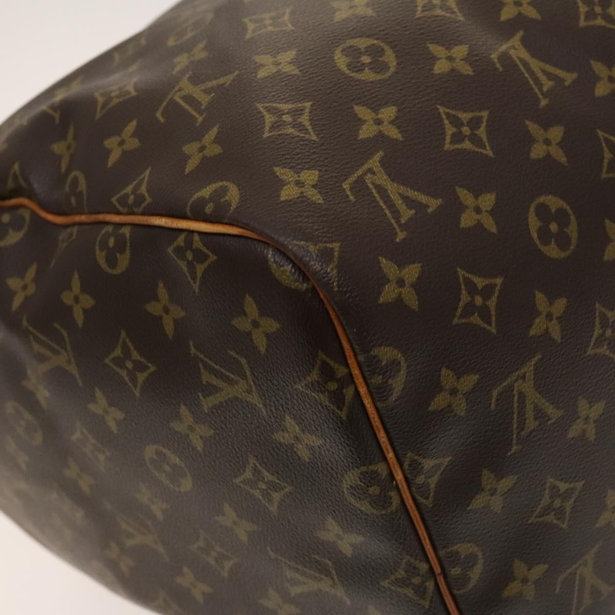 LOUIS VUITTON Monogram Keepall 55 Boston Bag M41424 LV Auth 129308
