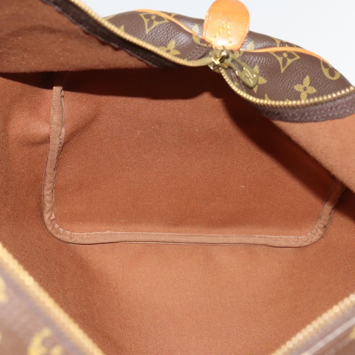 LOUIS VUITTON Monogram Keepall 55 Boston Bag M41424 LV Auth 129308